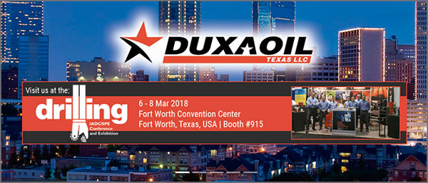 Duxaoil IADC/SPE Conference and Exhibition - Fort Worth
